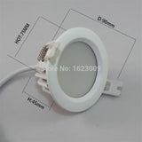 IP65 waterproof LED Downlights 12W 220V 110V LED Ceiling Downlight Lamps Recessed Down light Bulb Home Indoor Lighting