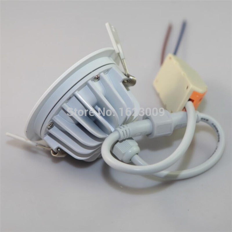 IP65 waterproof LED Downlights 12W 220V 110V LED Ceiling Downlight Lamps Recessed Down light Bulb Home Indoor Lighting