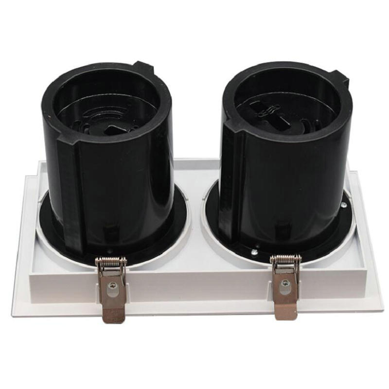 Double square LED downlight light 1pcs 20W COB Ceiling Spot Light AC85-265V ceiling recessed Lights Indoor Lighting