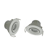 LED Downlight 110V 220V DC12V LED Mini ceiling LED spot light lamp dimmable 5W mini LED downlight white shell