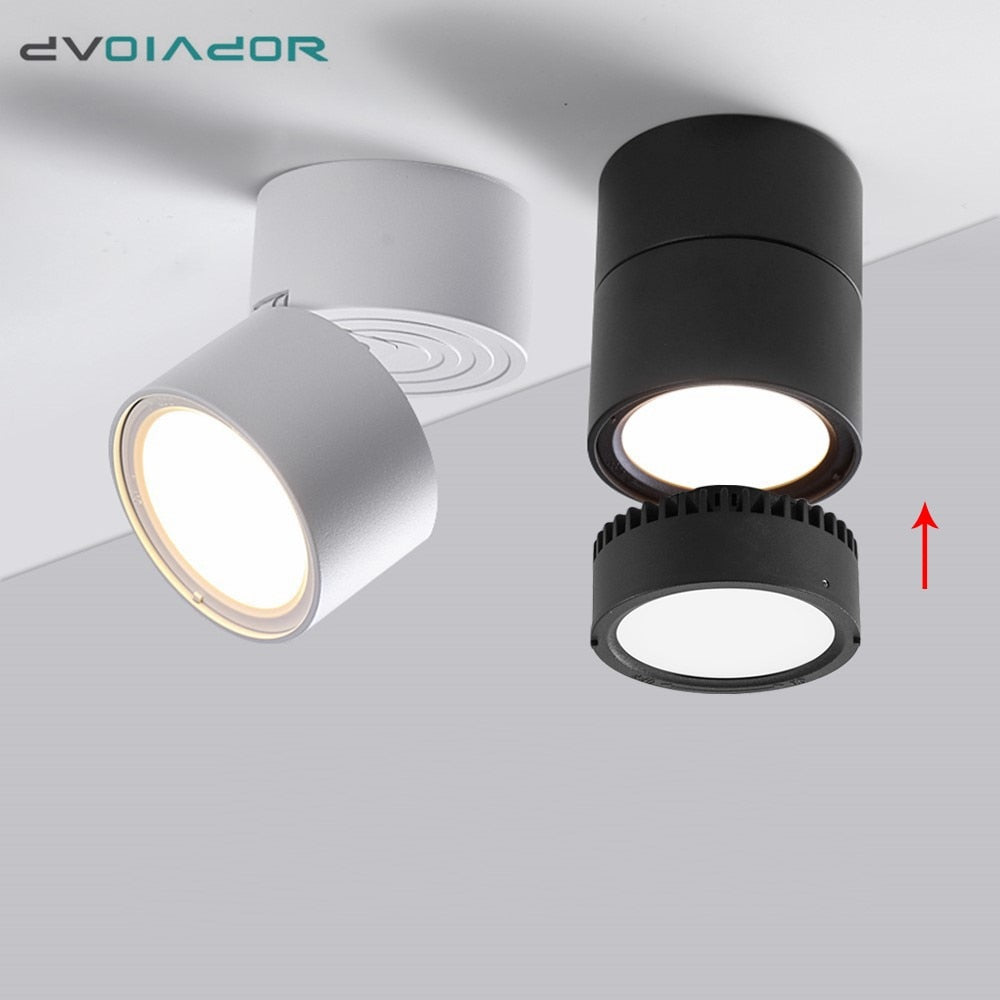 Surface Mounted LED Downlight 7W Light Source Replaceable LED Spot light Nordic Ceiling lamp for indoor Foyer,Living Room light