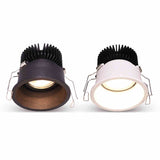 Dimmable Embedded Anti-Glare COB Ceiling  Recessed Downlight  5w 10w 12w 20w 30w AC85-265V Wall Wash Light  LED Lamp