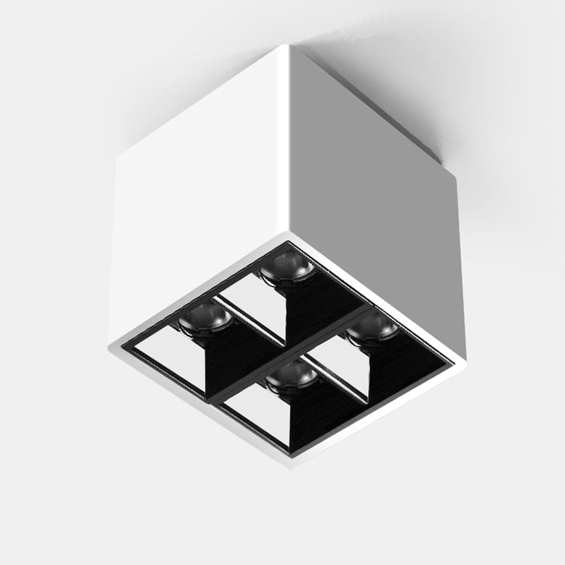 NEW fashion White Black Ceiling 8w LED COB Small spotlight  business hotel engineering wall wash lamp interior lighting