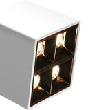 NEW fashion White Black Ceiling 8w LED COB Small spotlight  business hotel engineering wall wash lamp interior lighting