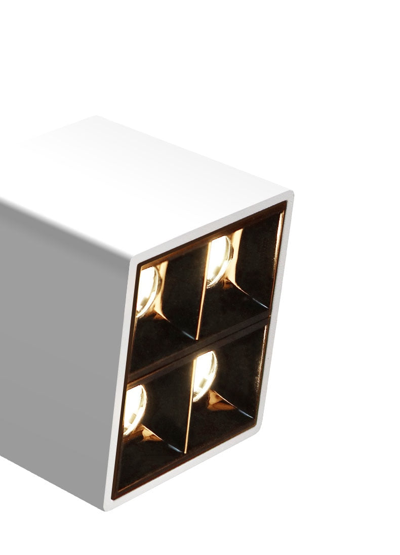 NEW fashion White Black Ceiling 8w LED COB Small spotlight  business hotel engineering wall wash lamp interior lighting