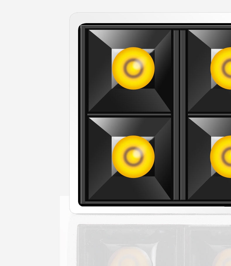 NEW fashion White Black Ceiling 8w LED COB Small spotlight  business hotel engineering wall wash lamp interior lighting