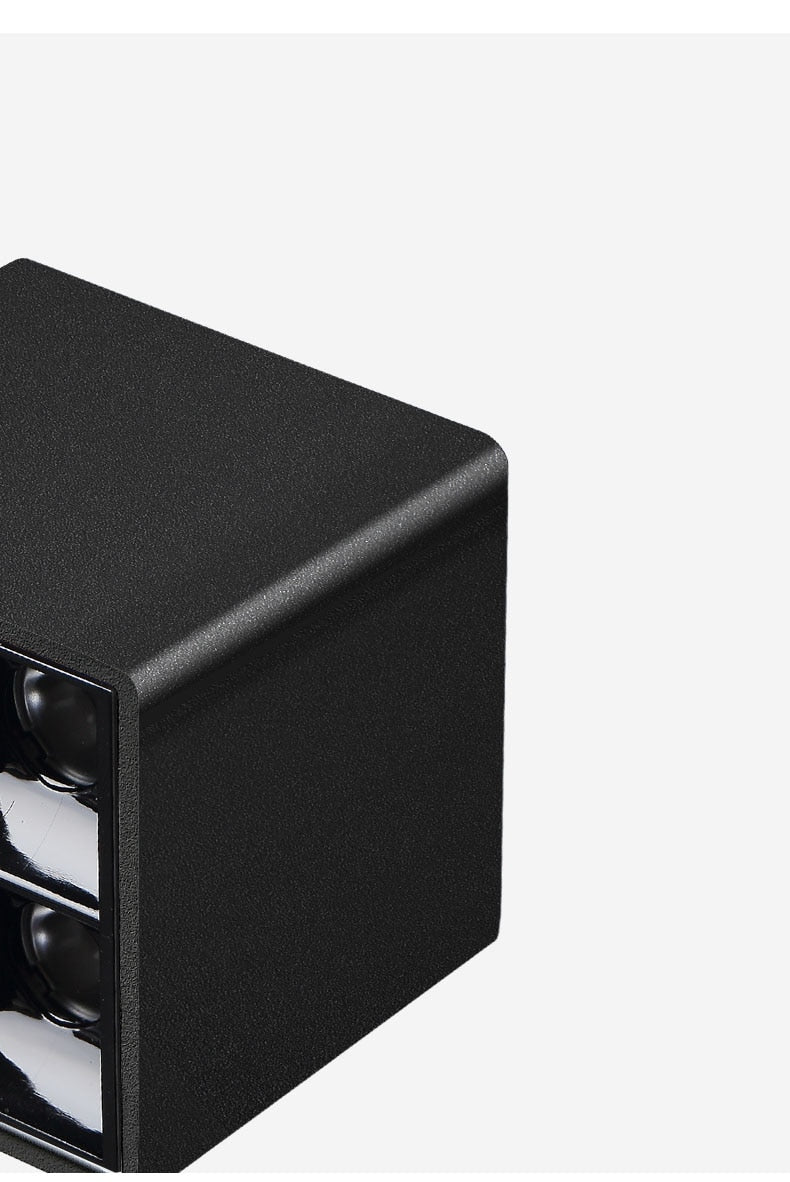 NEW fashion White Black Ceiling 8w LED COB Small spotlight  business hotel engineering wall wash lamp interior lighting