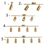 Cloakroom Ceiling Lamp Nordic Aluminum Clearly Installed Track Led Chandelier Background Wall Led Spotlight Downlight Light