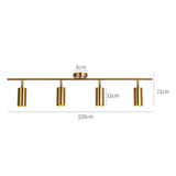 Cloakroom Ceiling Lamp Nordic Aluminum Clearly Installed Track Led Chandelier Background Wall Led Spotlight Downlight Light