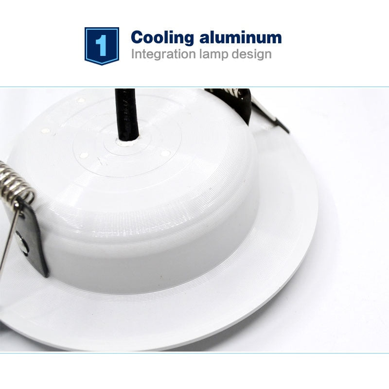 LED Downlight Super Bright Recessed LED Light Dimmable 5W 7W 9W LED Spot light LED decoration Ceiling Lamp AC/DC 12V