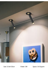 Spotlight living room industrial style lamps and lanterns restaurant clothing store downlights concealed entrance lights