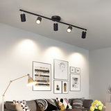 Track light spotlight led ceiling lamp household surface mounted downlight living room background wall cloakroom small spotlight