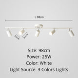 Track light spotlight led ceiling lamp household surface mounted downlight living room background wall cloakroom small spotlight