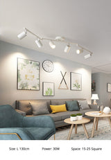 Track light spotlight led ceiling lamp household surface mounted downlight living room background wall cloakroom small spotlight