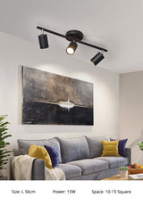 Track light spotlight led ceiling lamp household surface mounted downlight living room background wall cloakroom small spotlight