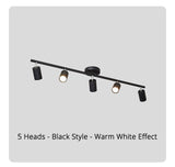 Track light spotlight led ceiling lamp household surface mounted downlight living room background wall cloakroom small spotlight