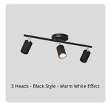 Track light spotlight led ceiling lamp household surface mounted downlight living room background wall cloakroom small spotlight