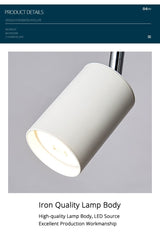 Track light spotlight led ceiling lamp household surface mounted downlight living room background wall cloakroom small spotlight