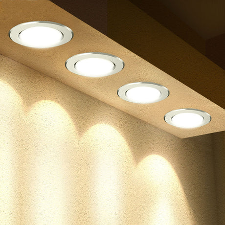 LED Downlight 3W 5W 7W 9W 12W 15W 18W Round Recessed Lamp 110V 220V 230V 240V Led Bulb Bedroom Kitchen Indoor LED Spot Lighting