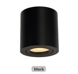 Square Surface Mounted LED Downlight 1pcs with Replaceable GU10 LED Bulb 7W 10W LED Ceiling Spot Light AC85V-265V Indoor