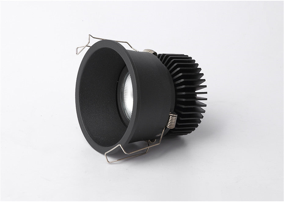 LED Recessed Downlight Dimmable 5W 7W 10W 12W 18W 20W 3000K/4000K/6000K Angle Adjust Ceiling Spot Light DBF 2020 New Deep-glare