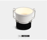 LED Recessed Downlight Dimmable 5W 7W 10W 12W 18W 20W 3000K/4000K/6000K Angle Adjust Ceiling Spot Light DBF 2020 New Deep-glare