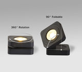 DBF 360 Angle Adjustable Square Surface Mounted Downlight Ceiling Lamp 5W 7W 10W LED COB Spot Light AC110/220V Ceiling Light