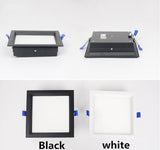 Led Panel no Dimmable Recessed led downlight  12W 18W 24w 32w Square  LED Spot light led ceiling lamp  AC110V 220V
