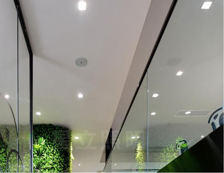 Led Panel no Dimmable Recessed led downlight  12W 18W 24w 32w Square  LED Spot light led ceiling lamp  AC110V 220V