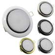 Spot Led Downlights Lamp Round Recessed 8W 110-240V 90mm Cut Hole Aluminum GX53 Light Source 3000K/4000K/6000K