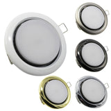 Spot Led Downlights Lamp Round Recessed 8W 110-240V 90mm Cut Hole Aluminum GX53 Light Source 3000K/4000K/6000K