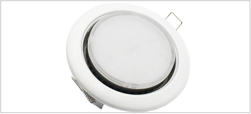 Spot Led Downlights Lamp Round Recessed 8W 110-240V 90mm Cut Hole Aluminum GX53 Light Source 3000K/4000K/6000K