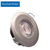 6PCS Waterproof 5W 7W LED Recessed Downlight Ultra Thin Bathroom Lamp Dimmable Round Driveless Ceiling Lighting AC 85-265V