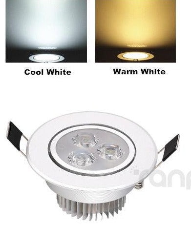 10pcs 3W - 18W Dimmable LED Recessed Ceiling Down Light White Lamp 220V 110V + Driver Downlight Spotlight for Home Office Hotel - LED Lights For Sale : Affordable LED Solutions : Wholesale Prices