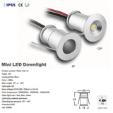 Mini Indoor LED Spot Light 9PCS /1set 12V Downlight Dimmable Recessed Ceiling Stair Light 1W Showcase Cabinet Lights