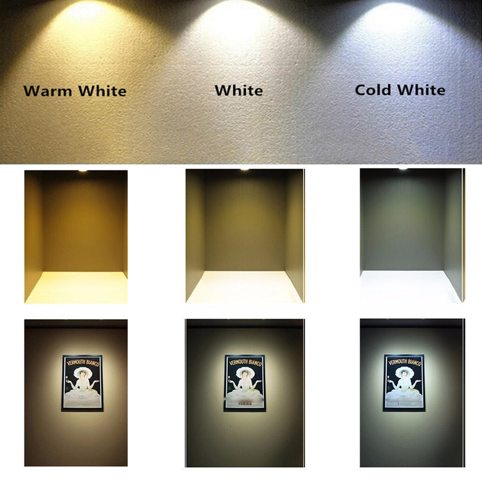 Mini Indoor LED Spot Light 9PCS /1set 12V Downlight Dimmable Recessed Ceiling Stair Light 1W Showcase Cabinet Lights