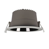 Aisilan LED Downlight White/Black Round Recessed Lamp Super bright 9W Indoor Spot lighting for Bedroom Kitchen