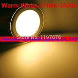 10pcs 6w 9w 12w 18w led panel downlight glass Round ceiling recessed panel light  AC85-265V with adapter Warm/Natural/Cold White - LED Lights For Sale : Affordable LED Solutions : Wholesale Prices