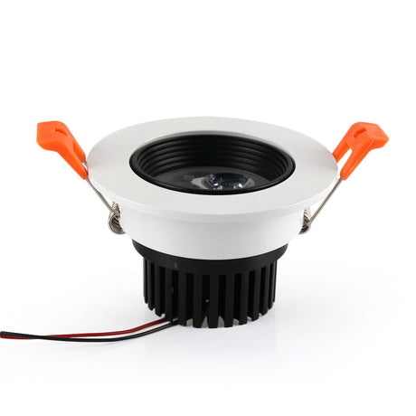 LED Downlights 4pcs/lot 5W RGB Remote Control Spotlight Color Spot Led Ceiling Lamp for Foyer Bedroom led lights home decor