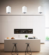 Square LED Surface Mounted Downlight Shining Reflector 15W 20W Ceiling Spot Lamp Square Black/White Housing Indoor Lights