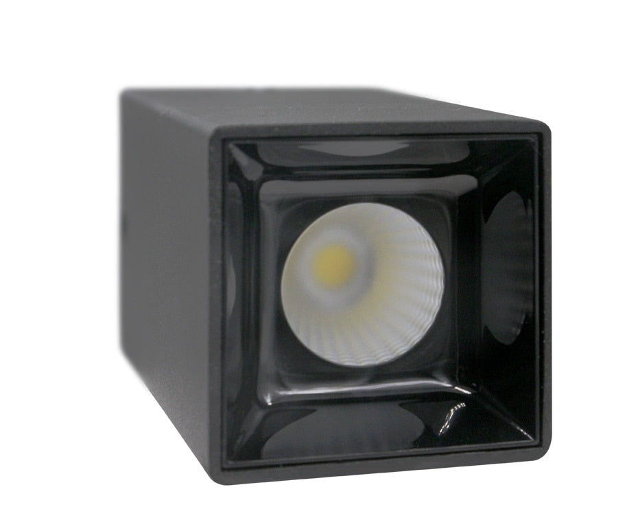 Square LED Surface Mounted Downlight Shining Reflector 15W 20W Ceiling Spot Lamp Square Black/White Housing Indoor Lights