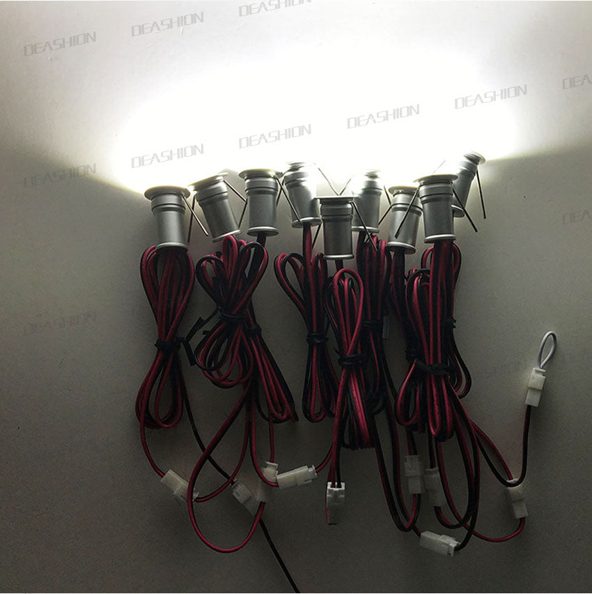 Mini Spot led Light Dimmable led downlight 1W Round Recessed Ceiling Spot Lighting LED Down Lamp Pot Light 220V 110V Cabinet kit