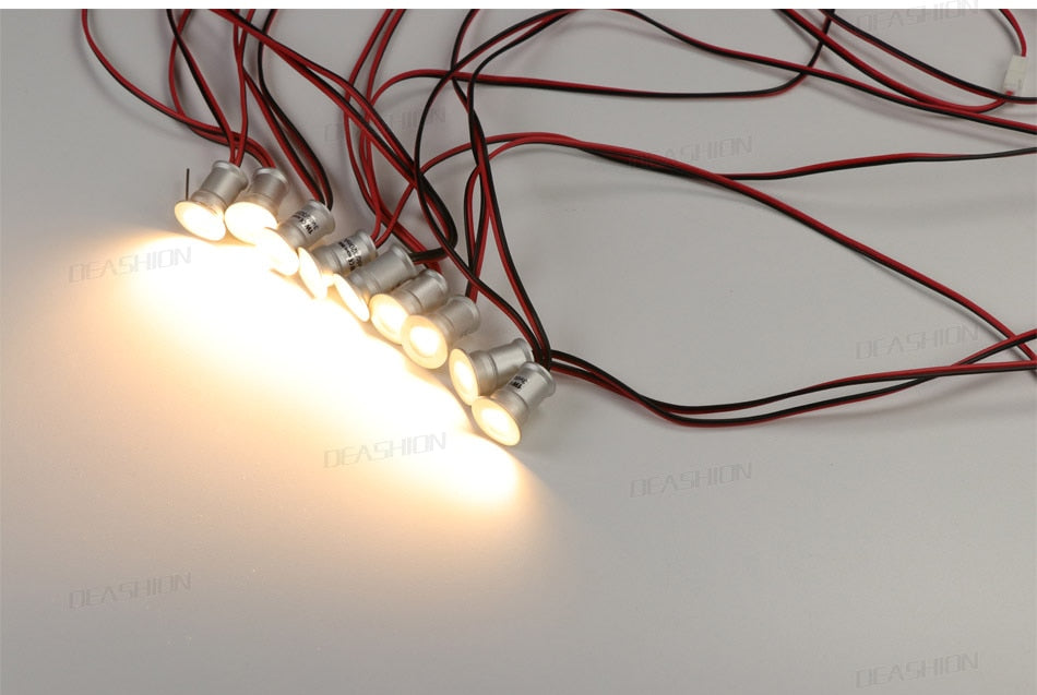 Mini Spot led Light Dimmable led downlight 1W Round Recessed Ceiling Spot Lighting LED Down Lamp Pot Light 220V 110V Cabinet kit