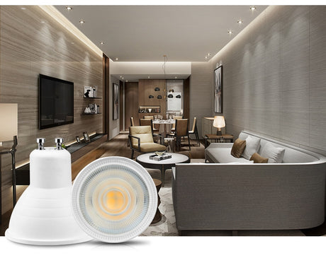 Bombillas LED Lamp GU10 MR16 220V LED spotlight 3W 6W LED Downlight ceiling light Lampara LED bulb