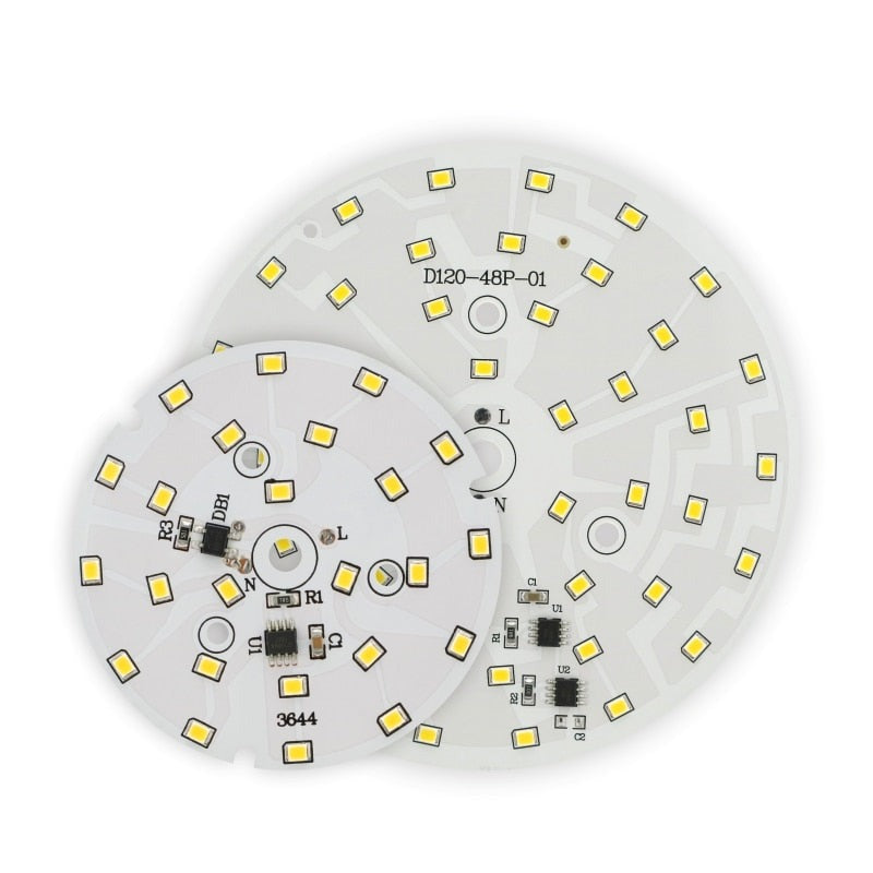 LED Chip for Downlight 3W 5W 7W 9W 12W 15W 18W SMD 2835 Round Light Beads AC 220V-240V Led Downlight Chip Lighting Spotlight