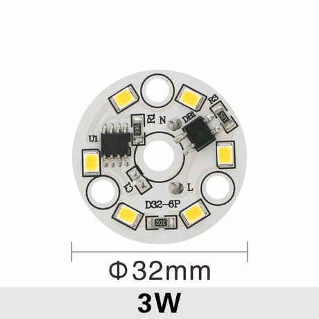 LED Chip for Downlight 3W 5W 7W 9W 12W 15W 18W SMD 2835 Round Light Beads AC 220V-240V Led Downlight Chip Lighting Spotlight