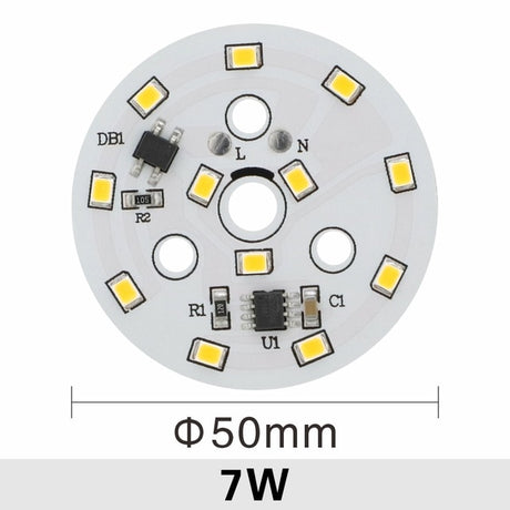 LED Chip for Downlight 3W 5W 7W 9W 12W 15W 18W SMD 2835 Round Light Beads AC 220V-240V Led Downlight Chip Lighting Spotlight