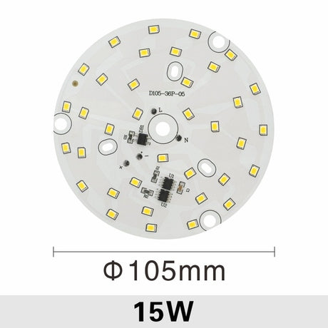 LED Chip for Downlight 3W 5W 7W 9W 12W 15W 18W SMD 2835 Round Light Beads AC 220V-240V Led Downlight Chip Lighting Spotlight