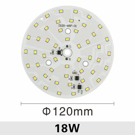 LED Chip for Downlight 3W 5W 7W 9W 12W 15W 18W SMD 2835 Round Light Beads AC 220V-240V Led Downlight Chip Lighting Spotlight