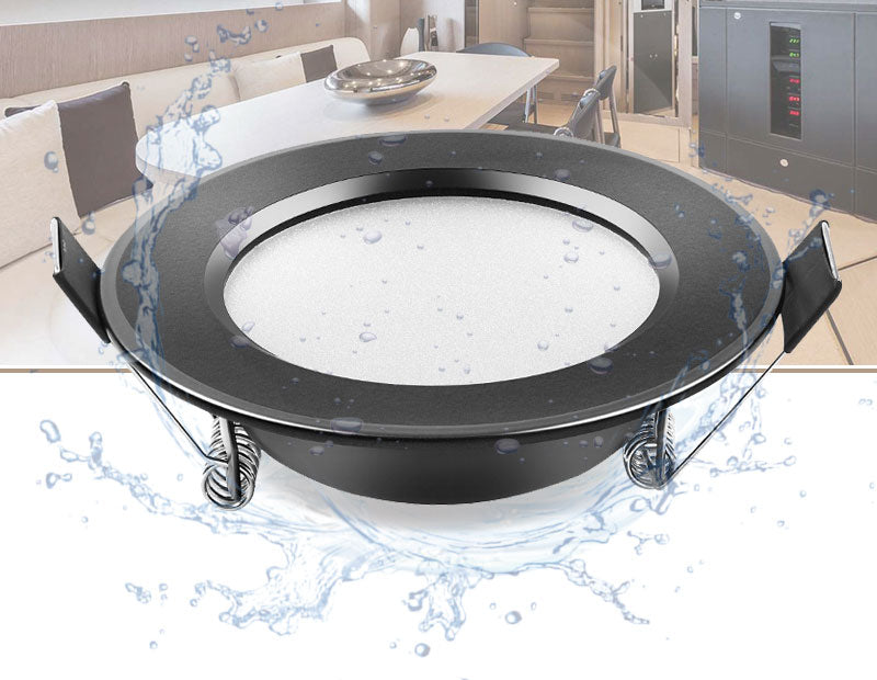LED Downlight 220V 230V Waterproof Ceiling Lamp 3w 5w 7w 9w 12w 15w 18W Aluminum Recessed Downlights Round Led Panel Light Indoor